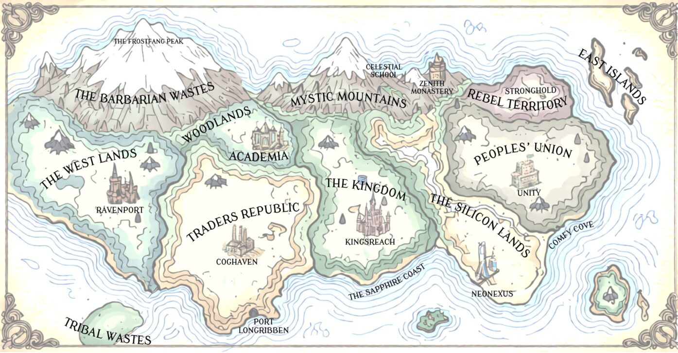 Alchemists’ Known World Map
