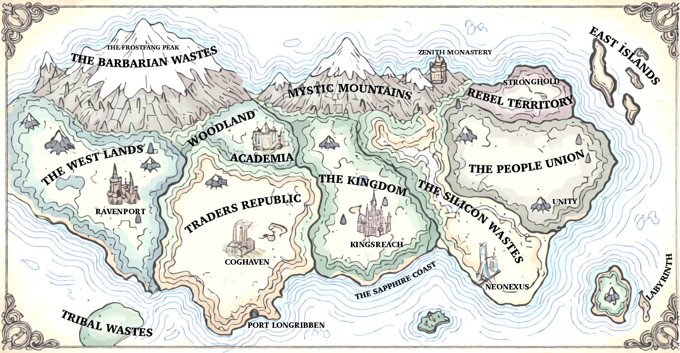 Alchemists World Map